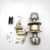 Fabricante de Zhongshan Fornece Diretamente Fechadura de Bola Universal Doméstica 5831 Linha Dupla/Aço Inoxidável Escovado para Banheiro Porta de Quarto