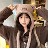 Gorros de Lana para Protección de Orejas de Invierno para Hombres y Mujeres, Gorros de Punto Cálidos, Gorros para el Frío, Gorros Baotou a Prueba de Viento y Frío para Ciclismo al Aire Libre