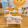 Festa de Aniversário de Filhote Chaveiro de Desenho Animado Boneca Atacado Pingente de Mochila Fofo Acessórios de Celebridade da Internet Chaveiro de Carro