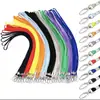 Cordão para Crachá de Algodão Amazon Cordão para Certificado Cordão para Crachá de Estudante Gancho de Metal de 1CM Cordão de Corda de Algodão para Marca de Trabalho