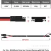 Cabo de Extensão PV Adaptador Macho Fêmea SAE 10AWG com Adaptador Inversor de Polaridade SAE 20 Pés