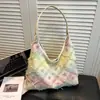 Bolso de Mezclilla para Mujer 2026 Nuevo de Primavera Super Popular Patrón de Estrella Bolso de Hombro Acolchado Gran Capacidad Bolso Tote para Viajes