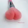 Brocha de Maquillaje Individual Rosa con Forma de Corazón, Brocha para Polvos Sueltos, Brocha para Rubor Súper Suave, Herramienta de Belleza, Producto Nuevo, Venta Caliente Transfronteriza