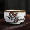 Caneca Jianzhan da Fornalha Ru Caneca de Chá Caneca para Degustação de Chá Padrão Rachado Pode Ser Cultivado Caneca Única Caneca do Anfitrião Tigela de Chá Caneca de Chá Gongfu Presente de Festival