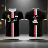 Camiseta con Estampado de Bandera Nacional Nueva 2026 Camiseta de Entrenamiento de Fútbol al Aire Libre de Verano para Hombre Deportiva Transpirable de Secado Rápido
