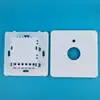 La carcasa de plástico del interruptor sensor tipo 86 se puede usar como cableado de 6 posiciones para detección de movimiento corporal, control por sonido y luz, control por radar de luz, etc.