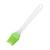Escova de óleo de silicone, tamanho pequeno, dividida, sem fiapos, escova de tempero para churrasco, escova de óleo de cozimento de alta temperatura, cabo de plástico, escova para churrasco
