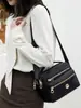 2024 Nova Moda Multifuncional Grande Capacidade Leve Roupa de Trabalho Tendência Lavável Uma Alça Transversal Bolsa de Mão