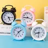 Reloj despertador para dormitorio, Reloj despertador para estudiante, Gadget para despertarse, Sonido fuerte, Reloj con forma de herradura, Reloj despertador de plástico vintage, Reloj electrónico