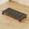 Carrinho de Tartaruga Carrinho de Plataforma para Uso Doméstico com Rodas Universais Silenciosas, Carrinho de Quatro Rodas para Puxar Mercadorias, Carrinho de Plataforma Reboque, Carrinho de Transporte de Carga