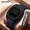 Reloj Sanda de Cuenta Regresiva Luminoso para Deportes al Aire Libre, Resistente al Agua, para Jóvenes, Pantalla Única, Reloj Digital con Esfera Grande Simple