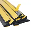 Tira de Sellado de Espuma EPDM Tipo D Tira Semicircular Tira de Sellado de Goma Esponjosa Impermeable Autoadhesiva de Espuma EPDM