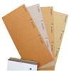 Papel resistente al desgarro Etiqueta de papel de fibra lavable Cubierta dura Tarjeta de invitación de libro Papel kraft cosible