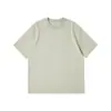 Camiseta de Manga Corta de Algodón Puro de Peso Pesado Estilo Japonés para Hombres y Mujeres, Camisa Blanca Lisa de Verano para Hombre, Marca de Moda, Fuente Mayorista