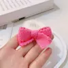 Corda de cabelo de laço de lã cor de doce, fofa, combina com tudo, faixa de cabelo de pelúcia, corda de cabelo, elástico de alta elasticidade, acessórios de cabelo