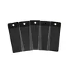 Bolsas transparentes de PVC para etiquetas de ropa, bolsas transparentes con etiqueta colgante, bolsas planas esmeriladas, bolsas para etiquetas de precios, bolsas con etiqueta de apertura alta-baja