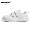 Zapatos Blancos de Velcro Universales para Mujer 2025 Primavera Nuevo Diseño Coreano de Nicho Casual Versátiles Tenis para Estudiantes