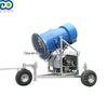 Máquina de fabricar neve automática para estação de esqui, máquina de flocos de neve automática, controle remoto, equipamento de refrigeração para paisagem rotativa de gelo e neve