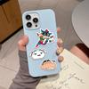 Dibujo animado Creyón Pequeño Nuevo Creyón Shin-chan Pegatinas de Equipaje Papelería Pegatina Decorativa Pegatinas