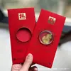 Oro Puro 999 Princesa, ¡Por Favor Hazte Rica! Nuevo Estilo Sobre Rojo Pegatina para Teléfono Regalo para Reunión Anual de la Empresa Contrato