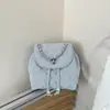 Nova Coleção Outono 2025 Mochila Acolchoada de Moda de Nicho de Alto Valor Bolsa de Corrente de Moda Feminina Pequena Bolsa para Senhoras