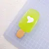 Penetração de Gelo Média Simulação de Amor Bastão de Gelo Acessórios de Resina Capa de Celular DIY Grampo de Cabelo Adesivo de Geladeira Chaveiro Flor de Sapato Adesivo