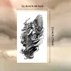 Pegatinas de Tatuaje de Valquiria Pegaso Mitología Nórdica Estilo Retro Duraderas Impermeables para Hombres y Mujeres Brazo Pierna Cintura Estilo Caliente