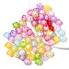 Venta Directa de Fábrica Cuentas de Flor Corazón de Color Caramelo Acrílicas Cuentas para Pulsera DIY Cuentas Sueltas Cuentas para Pulsera