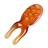 Rascador de Nariz de Rana de Resina Facial Multifuncional Belleza Tablero Especial de Masaje Facial Drenaje Facial Raspado de Meridianos Recuerdo