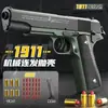Balas para Pistola de Juguete para Niños 1911 Pistola de Juguete para Niño con Eyección de Casquillos Pistola Pequeña Pistola Simulada Glock