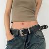 Estilo Americano Retro Cinturón de Estrella Versátil Estilo Punk Tendencia Simple Diseño Sentido Spice Girl Cinturón de Alta Calidad Cinturón para Jeans