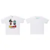 Suministro mayorista transfronterizo Chaopai de comercio exterior a 260g éxito de ventas BAPE cabeza de simio tiburón camiseta de manga corta 21