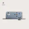 Cerradura de Puerta Aleación de Aluminio Cerradura de Puerta 8550 Cuerpo de Cerradura Oscilante Balcón Cuerpo Accesorios Cerradura de Acero Plástico Anticuada Fabricante Venta al por Mayor