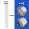 Elemento Filtrante Dobrável de Alto Fluxo 20/40 polegadas Filtro de Segurança para Plantas Químicas e de Galvanoplastia, Elemento Filtrante de Filtração de Grande Fluxo Atacado