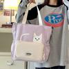 Nueva Mochila Cruzada de un Hombro para Niñas, Mochila Cruzada Escolar de Nailon para Estudiantes Universitarias, Mochila Escolar Ultra-ligera Resistente al Desgaste para Estudiantes Universitarios