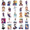 101 adesivos Messi estrela Messi futebol esportes decoração à prova d'água computador celular caixa de armazenamento adesivos