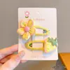 Accesorio Rosa Brillante de Diamante para el Cabello de Conejo para Niños, Lindo Pasador de Estrella de Lentejuelas, Goma para el Cabello para Niñas, Flequillo de Bebé
