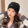 Gorro de Tricô de Inverno Feminino, Caimento Solto, Espessado para Aquecimento, Proteção para Orelhas, Gorro Slouchy, Faz o Rosto Parecer Menor