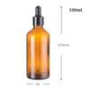 Frasco Conta-gotas de Óleo Essencial Frasco de Cosmético Líquido DIY Frasco Vazio Suplemento Alimentar Portátil Frasco Pequeno de Vidro Branco com Conta-gotas