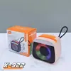Nuevo Bolso X-922 con Luz de Colores Altavoz Bluetooth Inalámbrico Subwoofer de Tarjeta para Exteriores Regalo Creativo Altavoz Pequeño