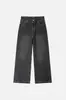 Moda Masculina y Femenina Tendencia Nuevo Estilo Ins Retro Lavado Harajuku Estampado Oscuro Jeans de Pierna Recta Y2K Ropa Transfronteriza