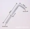Destornillador Phillips tipo L de 3 mm Destornillador Phillips tipo L de 4 mm Destornillador Phillips tipo L de 5 mm