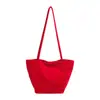 Bolso de Mujer Nuevo de Nicho de Gran Capacidad Relajado Versátil de Gama Alta Simple para Viajes Cotidianos Almacenamiento Bolso Tote de Cuero Bolso de Hombro