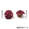 Cabezas de Flores Artificiales de Hortensia y Crisantemo para Manualidades Corona Hecha a Mano Accesorios para Tocados Pasadores Gorra de Graduación Decoración del Hogar Flores Falsas