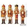 CT745-752 Cascanueces Navideño Imán Magnético para Puerta de Garaje Decoración Festiva Pegatina Magnética para Refrigerador