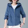 Chaqueta Corta de Pana Transfronteriza para Mujer Estilo Coreano Holgada Otoño e Invierno 2022 Talla Grande Chaqueta Adelgazante Sudadera Casual para Mujer
