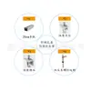 Venta caliente transfronteriza kit de soporte fotovoltaico de instalación rápida traje de soporte fotovoltaico solar de aleación de aluminio traje de instalación DIY