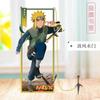 Marcador Periférico Ninja Naruto Kakashi Uchiha spot Metal Vazado Marca Secundária Papelaria Ornamentos