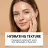 Sérum facial com Vitamina C, um sérum facial hidratante e umectante para uso diário, vem em frasco com conta-gotas
