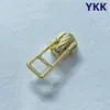Zíper YKK Não. Zíper de metal com 5 dentes e cabeça de zíper automática quadrada para carcela de roupas e botas